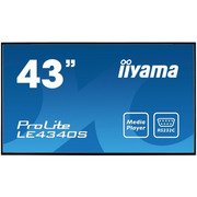 iiyama 43iWIDE LCD 1920x1080 AMVA3 panel LED Bl. Fan-less iiyama 43iWIDE LCD 1920x1080 AMVA3 panel LED Bl. Fan-less