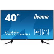 iiyama 40i 3840x2160 4K UHD 350cdm*2 >12mlnln:1 ACR 10bit iiyama 40i 3840x2160 4K UHD 350cdm*2 >12mlnln:1 ACR 10bit