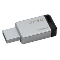 Kingston 128GB USB 3.0 DataTraveler 50 (Metal/Black) Kingston 128GB USB 3.0 DataTraveler 50 (Metal/Black)