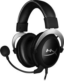 Kingston HyperX CloudX - Gaming Headset Silver Kingston HyperX CloudX - Gaming Headset Silver