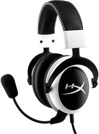 Kingston KHX-H3CLW HyperX Cloud Gaming Headset -White Kingston KHX-H3CLW HyperX Cloud Gaming Headset -White