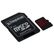 Kingston SDCA3/32GB 32GB microSDHC UHS-I speed class 3 (U3) Kingston SDCA3/32GB 32GB microSDHC UHS-I speed class 3 (U3)