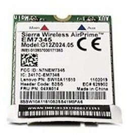 Lenovo ThinkPad 4G LTE WWAN card Lenovo ThinkPad 4G LTE WWAN card