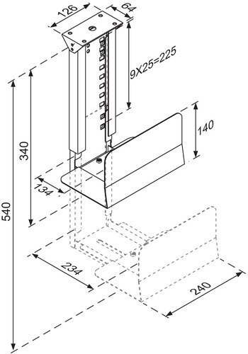 Neomounts by Newstar CPU-D200 - Zwart - 5
