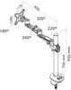 Neomounts by Newstar FPMA-D935G - Argent - 9