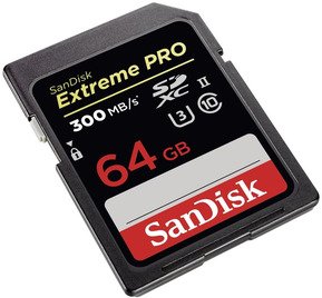 Sandisk SDXC Extreme Pro 64GB, UHS Speed Class U3, UHS-II Sandisk SDXC Extreme Pro 64GB, UHS Speed Class U3, UHS-II