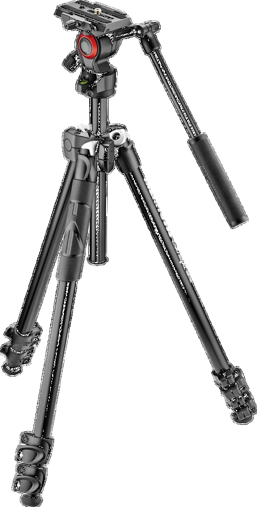 Manfrotto 290 Light Video + Befree Live Fluid Head | Tripods | Fotografie - Statieven | MK290LTA3-V