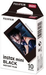 FujiFilm Instax Mini Film (10) Black Frame