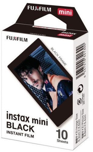 Fujifilm Instax Mini Film (10) Frame Noir - 2