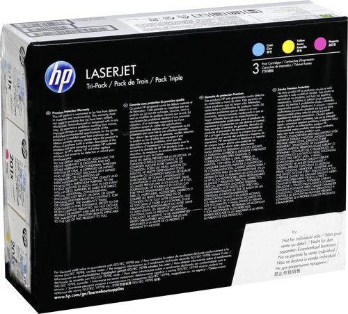HP Toner CF 253 XM C/M/Y nr. 201 X - 1
