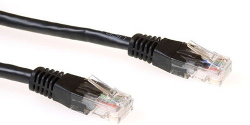 Ewent IM8951 OEM CAT6 Networking Cable copper 1.5m Black - 1