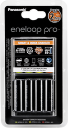 Panasonic Eneloop Smart  Quick Lader BQ-CC55 + 1x4 AA 2500m