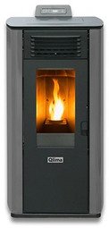 Qlima Pelletkachel FIORINA74S Line Grey