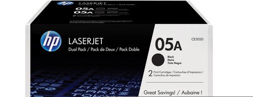 HP Toner/05A Black 2 Pack LJ Cart - 1
