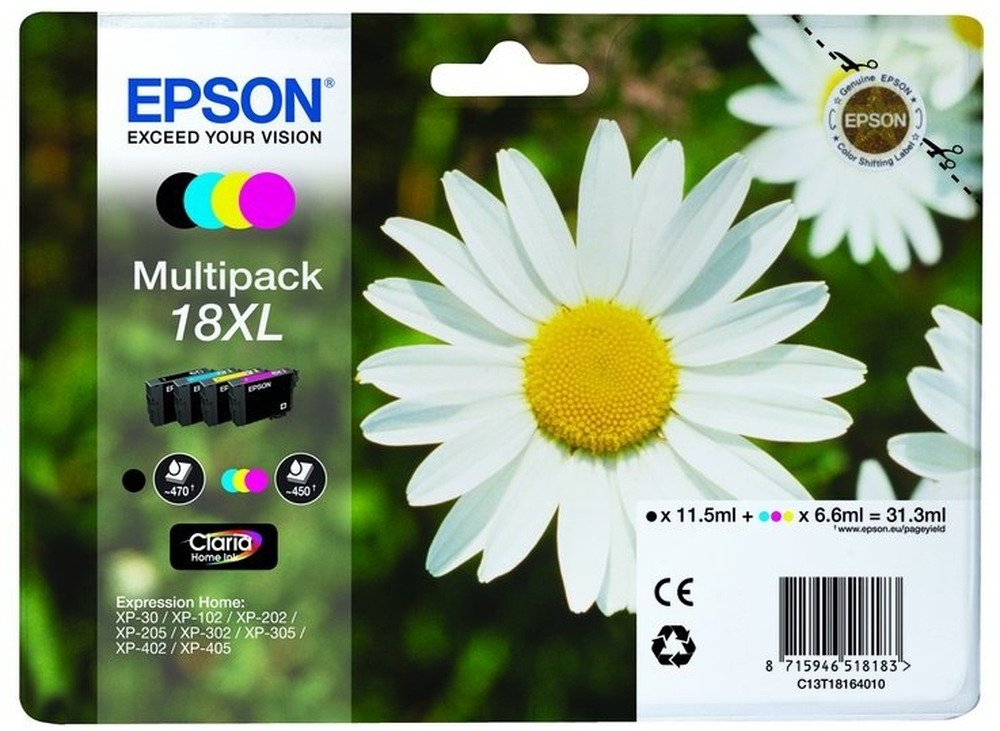 EPSON 18XL Multipack 4-kleuren Claria Home Ink