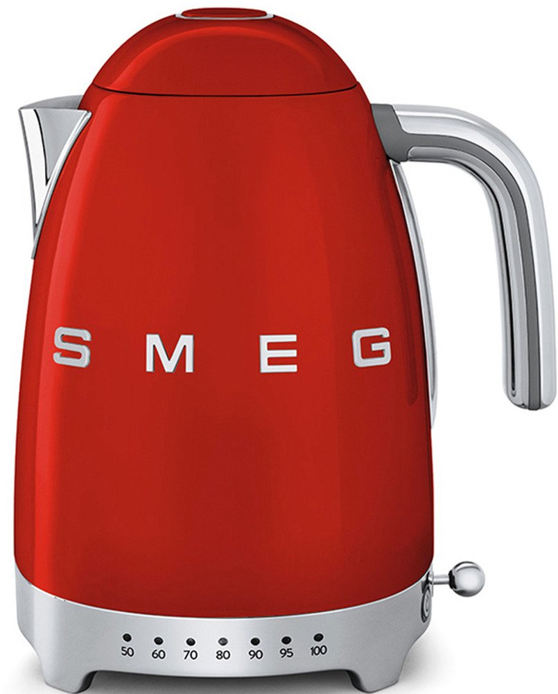 Smeg KLF04RDEU - Regelbare waterkoker - Rood