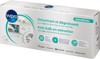 Wpro DES131 3-in-1 ontkalker/vetter voor was- en vaatwas 12p Wpro DES131 3-in-1 ontkalker/vetter voor was- en vaatwas 12p