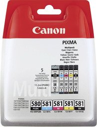 Canon Ink/PGI-580/CLI-581 Cartridge CMYK BLIST