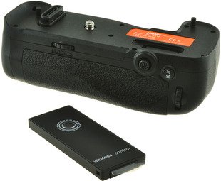 Jupio Batterygrip for Nikon D500 (MB-D17) + 2.4 Ghz Wireless