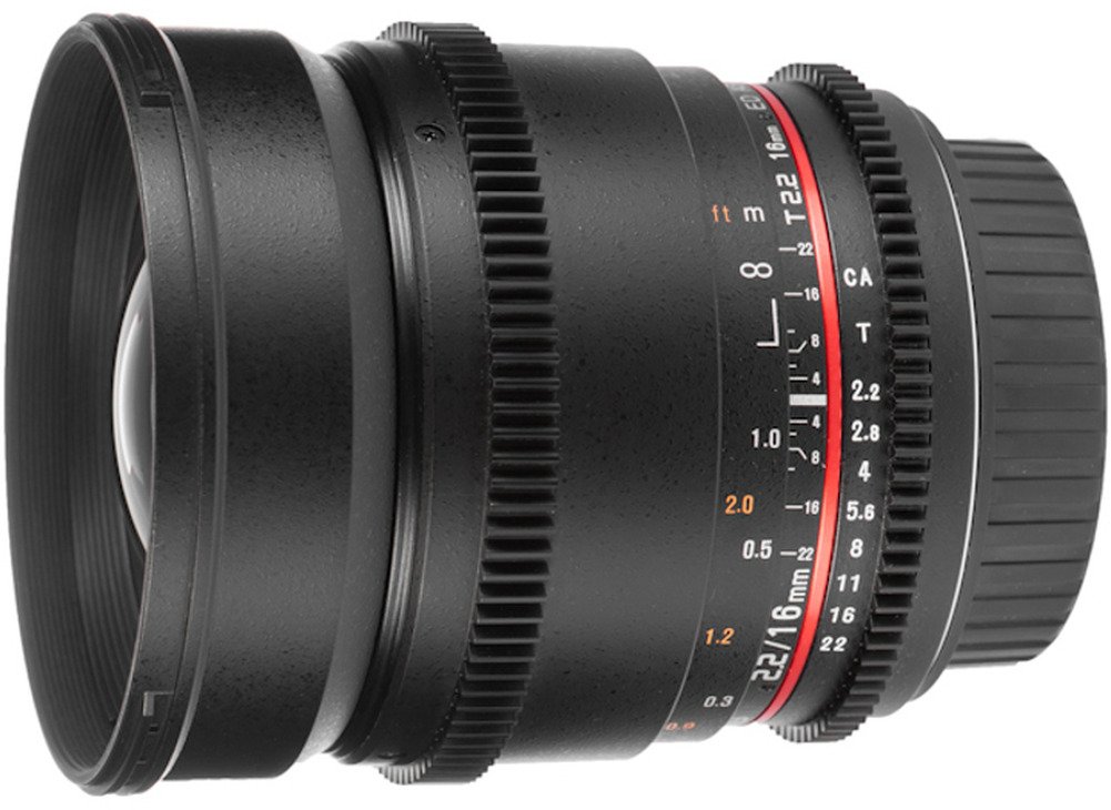 Samyang 16mm T2.2 ED AS UMC CS VDSLR (Canon M) OP=OP &VerticalLine; Alle objectieven lenzen &VerticalLine; 8809298882891