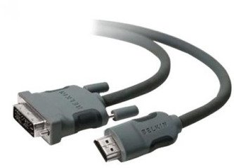 Belkin F3Y005BT3M DVI to HDMI Digital Video Cable