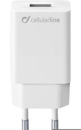 Cellularline Chargeur secteur usb, 10W/2A Samsung, blanc