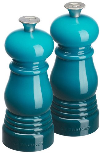 Le Creuset Set van 2 Molens Deep Teal 11cm 20gr - 1