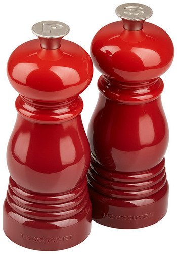 Le Creuset Set van 2 Molens Kersenrood 11cm 20gr - 1