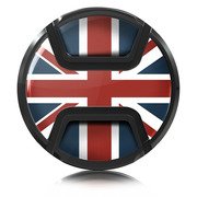 Kaiser Lens cap snap-on style union jack 72mm Kaiser Lens cap snap-on style union jack 72mm