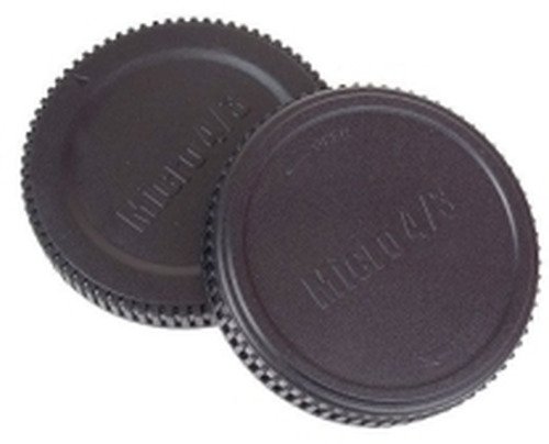 Caruba LB-OL2 Olympus bodydop + achterlensdop Micro 4/3 - 1