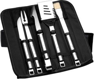 BergHOFF 6-delig barbecue set in vouwtas - Essentials