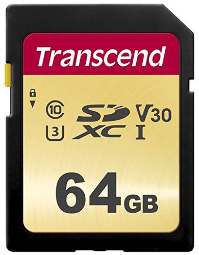 Transcend 64GB SDXC Class 10 UHS-I U3 V30 MLC (R 95 W 45) - 1
