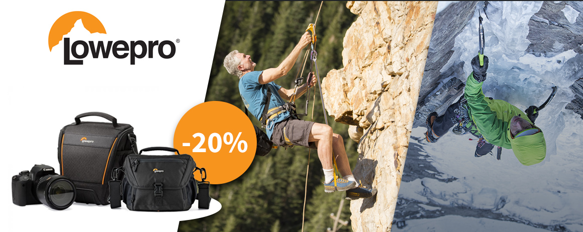 LowePro - Tot 20% korting! LowePro - Tot 20% korting!