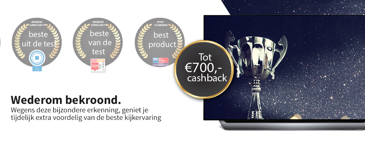LG - Televisie Cashback LG - Televisie Cashback