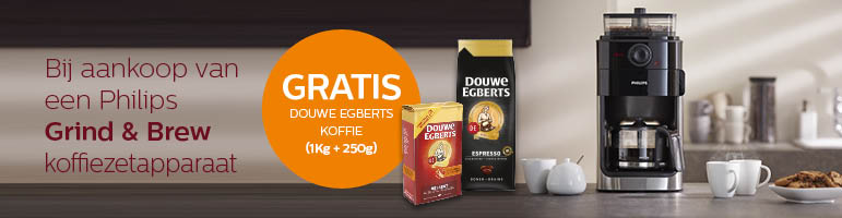 Philips - Gratis koffie Philips - Gratis koffie