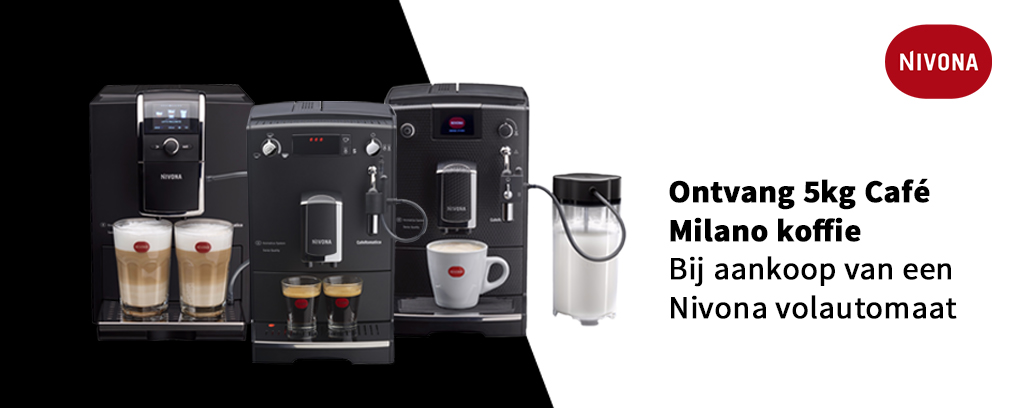 Nivona - Gratis 5kg koffie Nivona - Gratis 5kg koffie