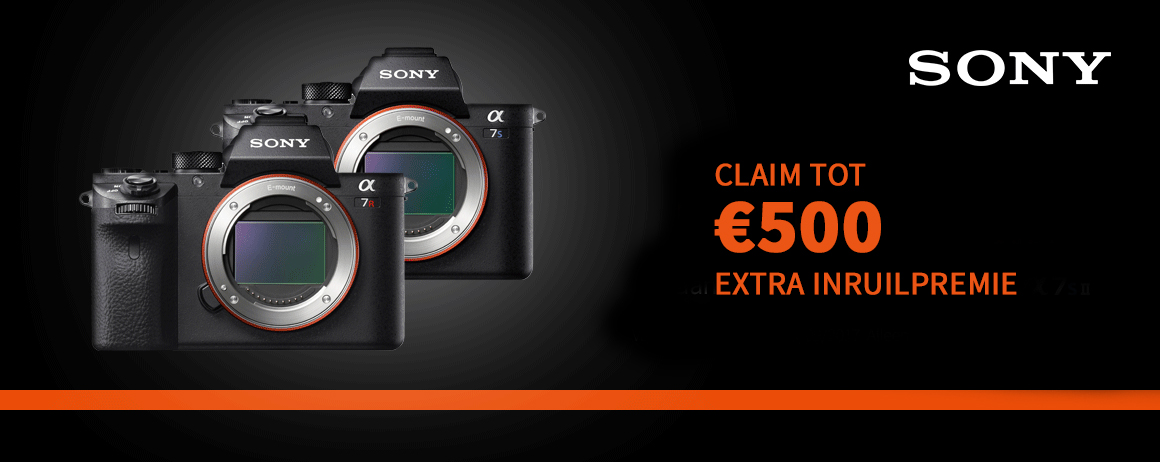Sony - Tot €500 inruilpremie! Sony - Tot €500 inruilpremie!