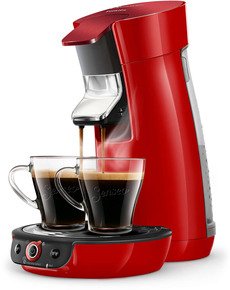 Philips Senseo Viva Cafe Rood HD6564/80 Philips Senseo Viva Cafe Rood HD6564/80