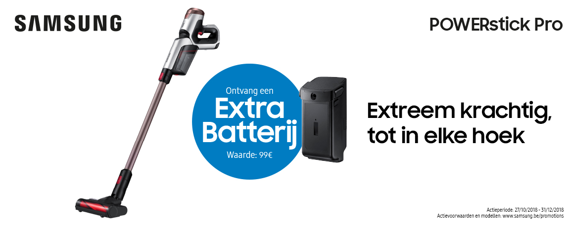 Samsung - Gratis batterij Samsung - Gratis batterij