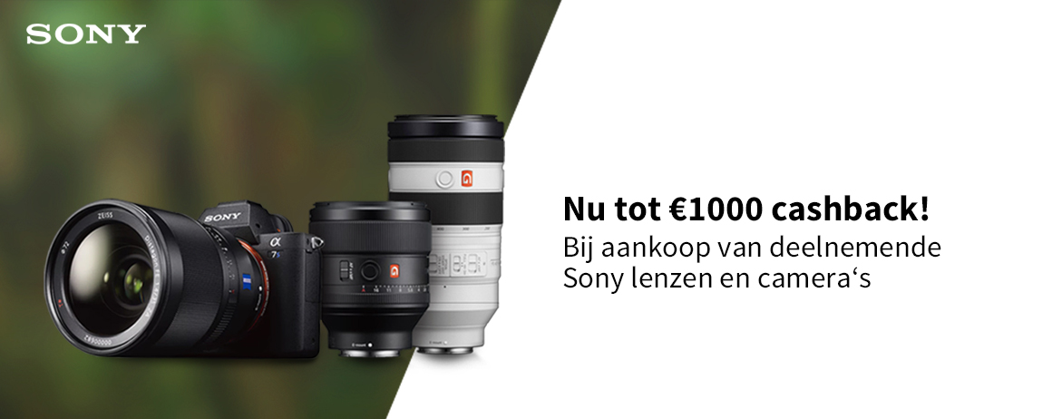 Sony - Tot €1000 cashback! Sony - Tot €1000 cashback!