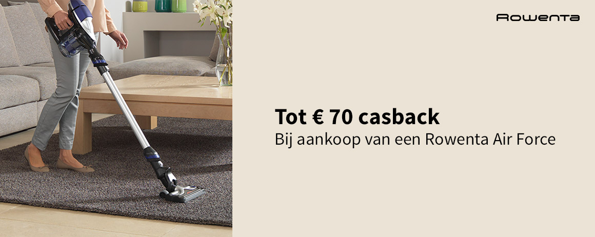 Rowenta - Air Force cashback Rowenta - Air Force cashback