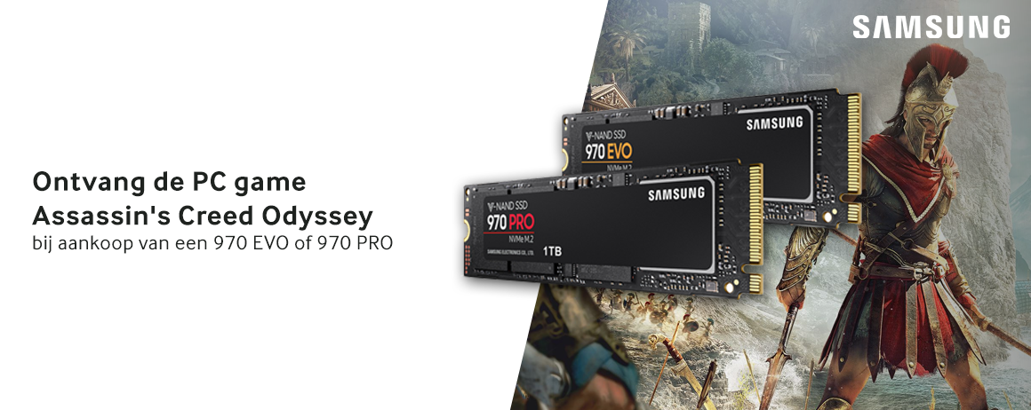 Samsung - 970 EVO/PRO Actie Samsung - 970 EVO/PRO Actie