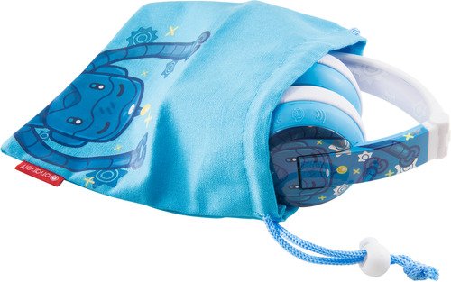 Buddyphones On-ear HPH BT, Wave, robot blauw - 3