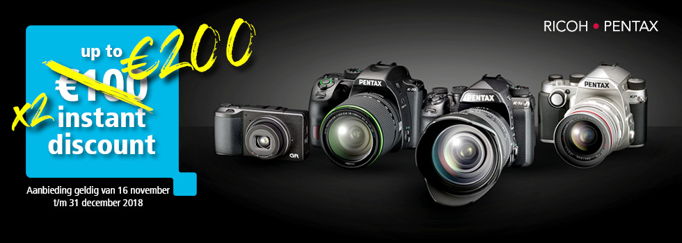 Pentax - Winterpromotie Pentax - Winterpromotie