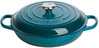 Le Creuset Gietijzeren Braadpan Campagnard Deep Teal 30cm - 1