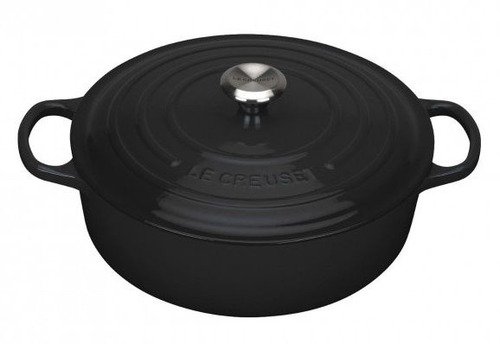 Le Creuset Gietijzeren Lage Braadpan Mat Zwart 30cm 6,2l - 7