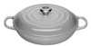 Le Creuset Gietijzeren Braadpan Campagnard Mist Grey 30cm - 1