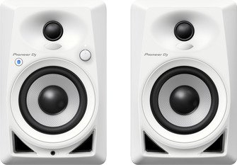Pioneer DJ Monitor Speakers Pair DM-40BT-W