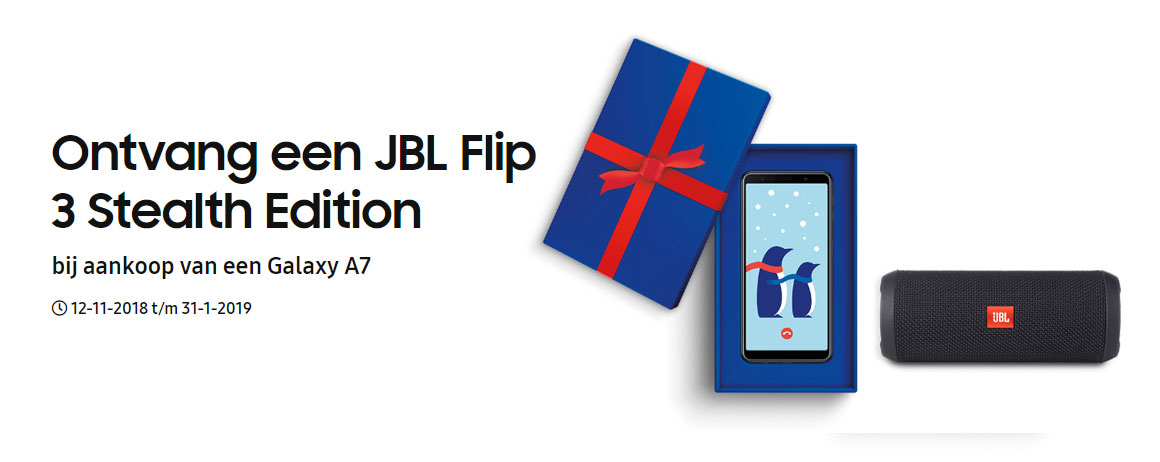 Samsung - Gratis JBL Flip 3! Samsung - Gratis JBL Flip 3!