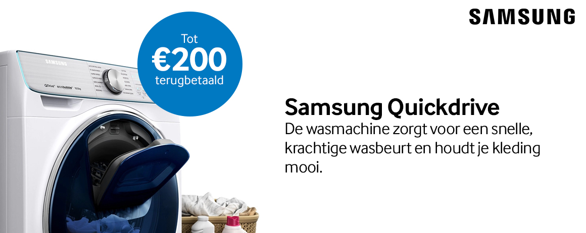 Samsung - Quickdrive cashback Samsung - Quickdrive cashback